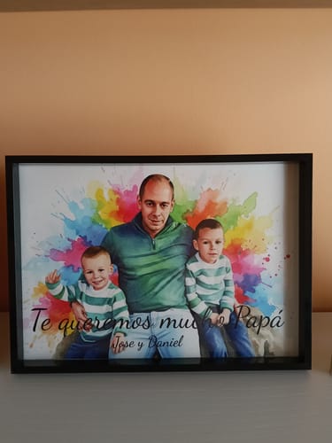 Customer photo review of Vuestra foto como obra de arte – con vista previa en vivo, como póster o lienzo