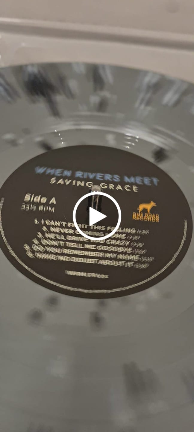 Customer video review of SAVING GRACE ~ SILVER SPLATTER VINYL 50% OFF