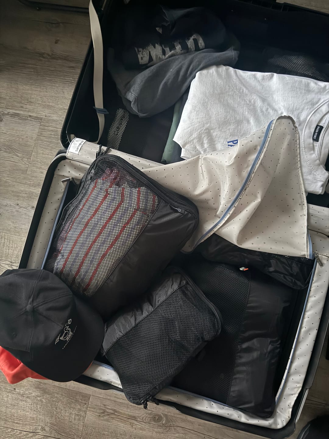 Customer photo review of Compression Packing Cubes | 7pcs Set