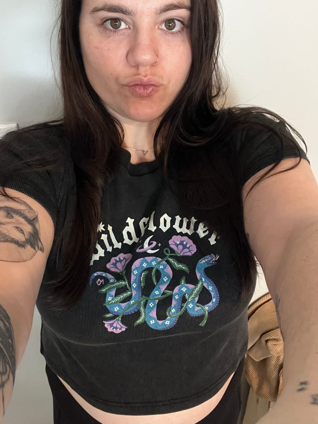 Customer photo review of Wildflower Baby Tee