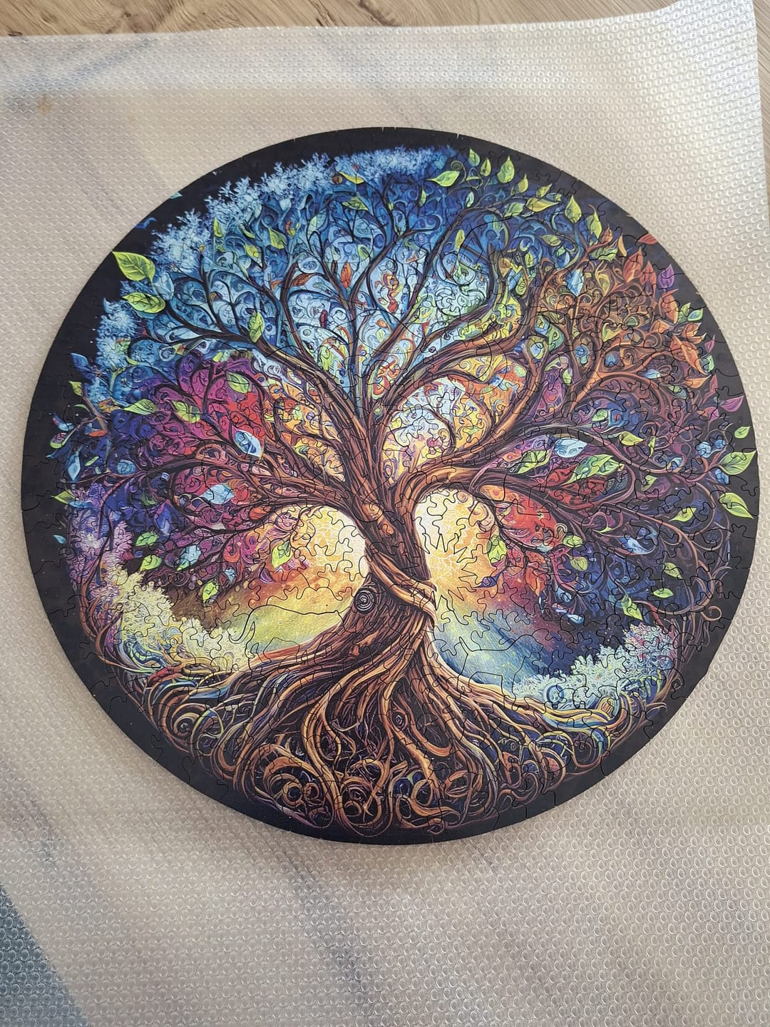 Customer photo review of Hayat Ağacı - Ahşap Puzzle