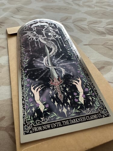 Customer photo review of The Thirteen Bookmark