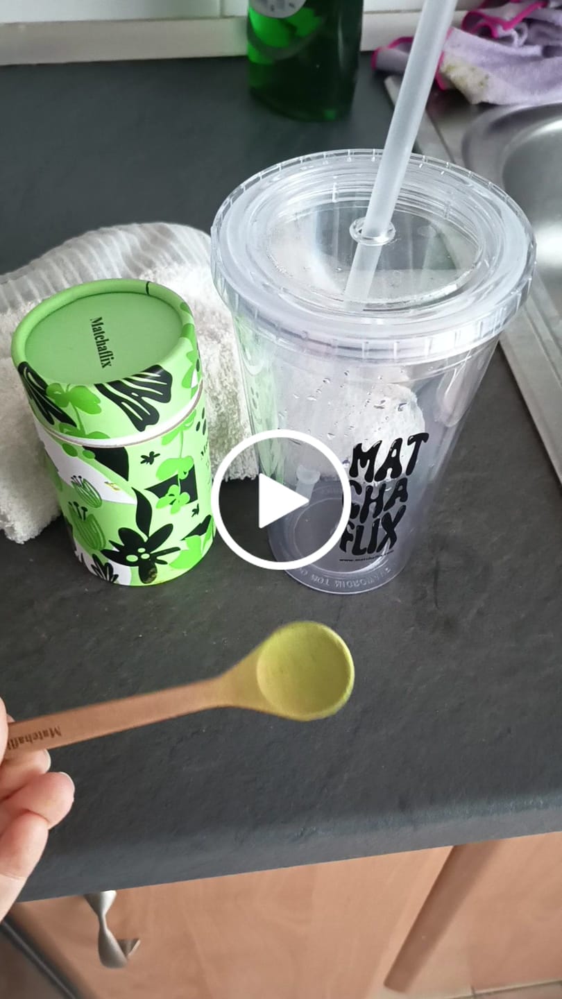 Customer video review of Vaso Oficial de Matchaflix