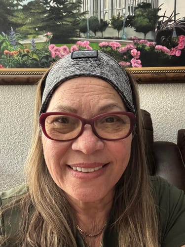 Customer photo review of CozyBand Wireless Headphones