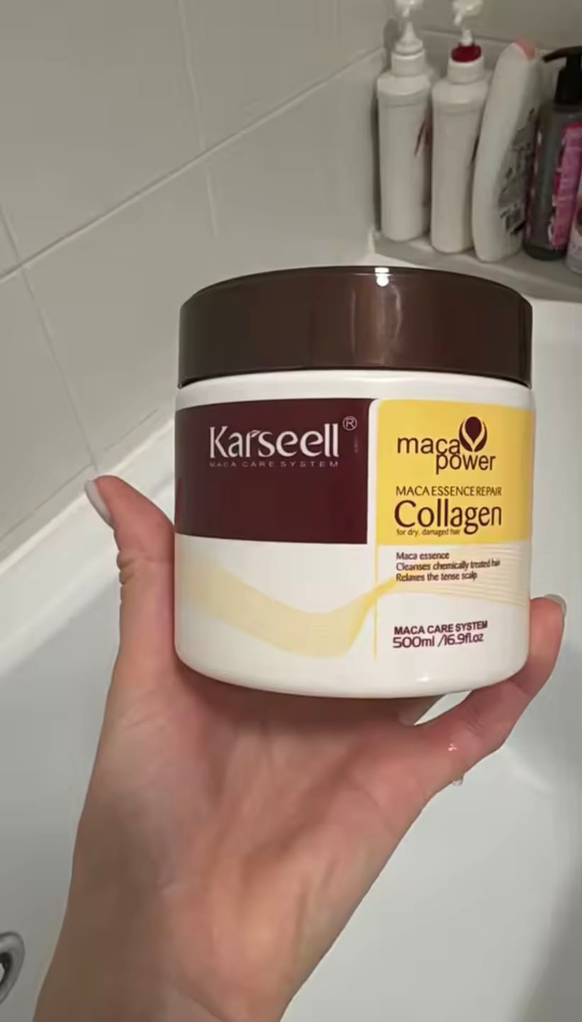 Customer photo review of Mascara COLAGENO REPARADOR   Karseell©️ Original 500 ml