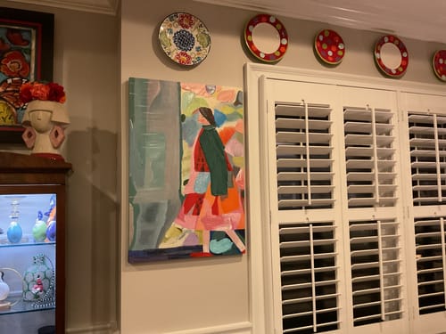 Customer review photo for Colorful Painting #CA063