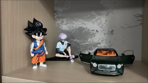 Customer photo review of Dragon Ball Anime Figure Mystery Box Surprise Mystery Box Goku Frieza Vegeta Krillin Lucky Box Make Your Dream Come True