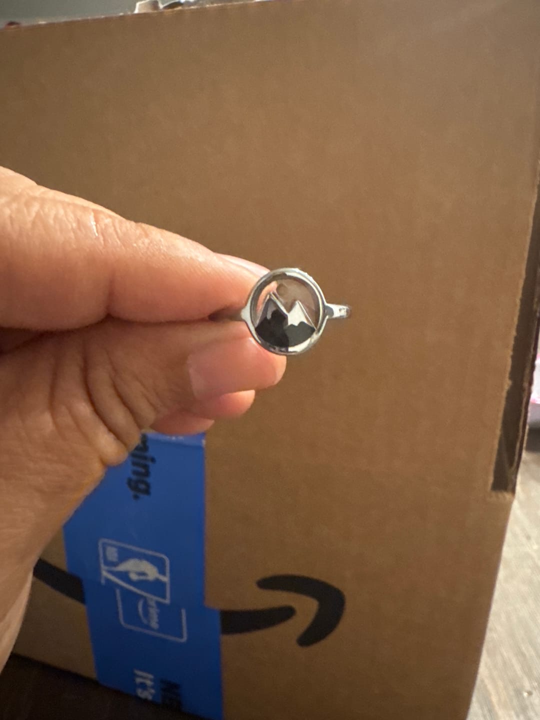 Customer photo review of Faith Move Mountains - Ring