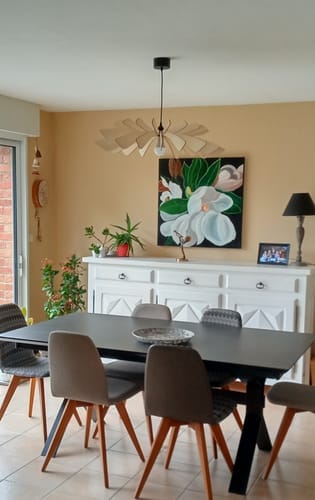 Customer photo review of Aurora teinté Chêne | Suspension