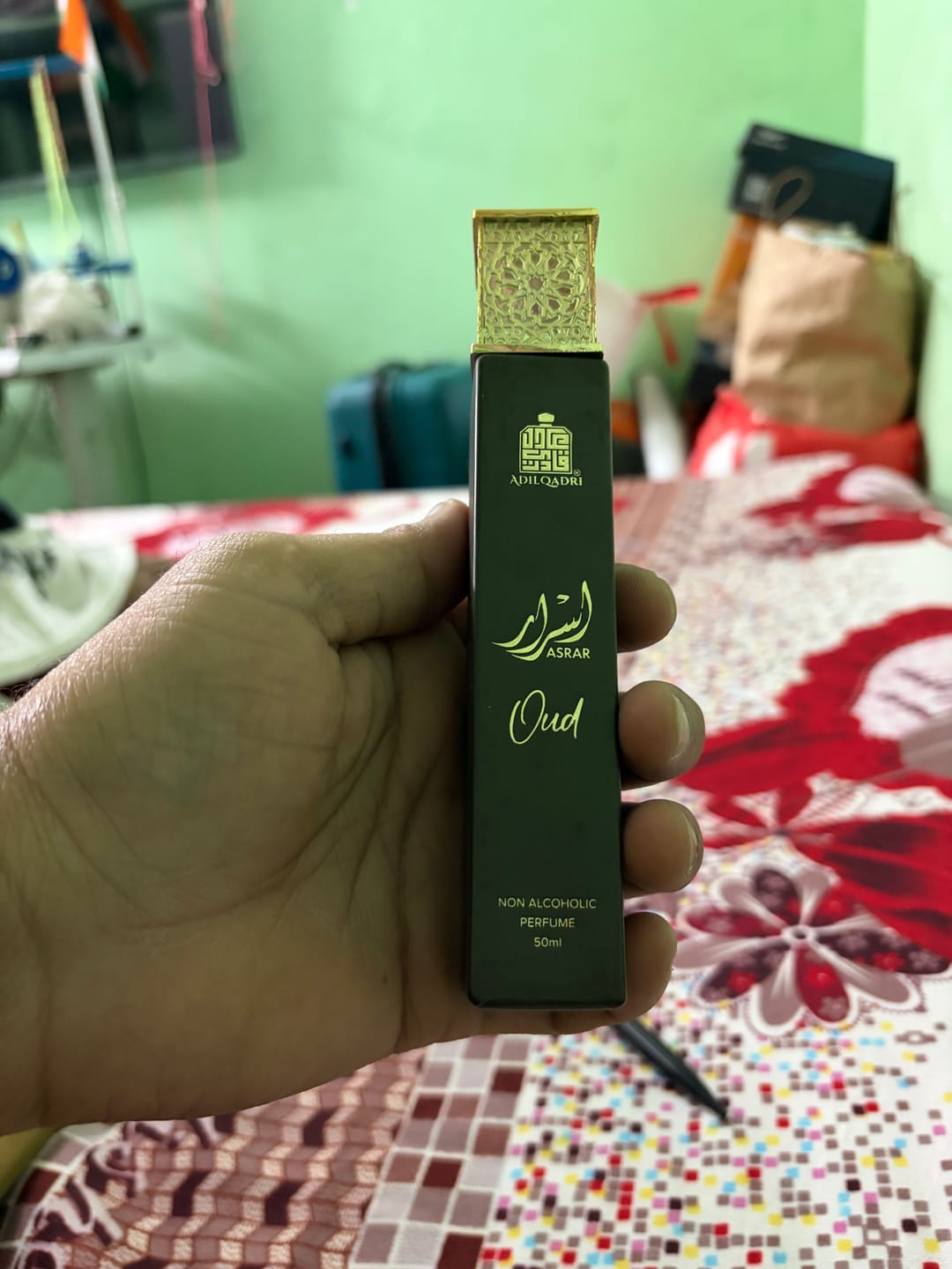 Customer photo review of Asrar Oud Non Alcoholic Perfume Spray 50ml