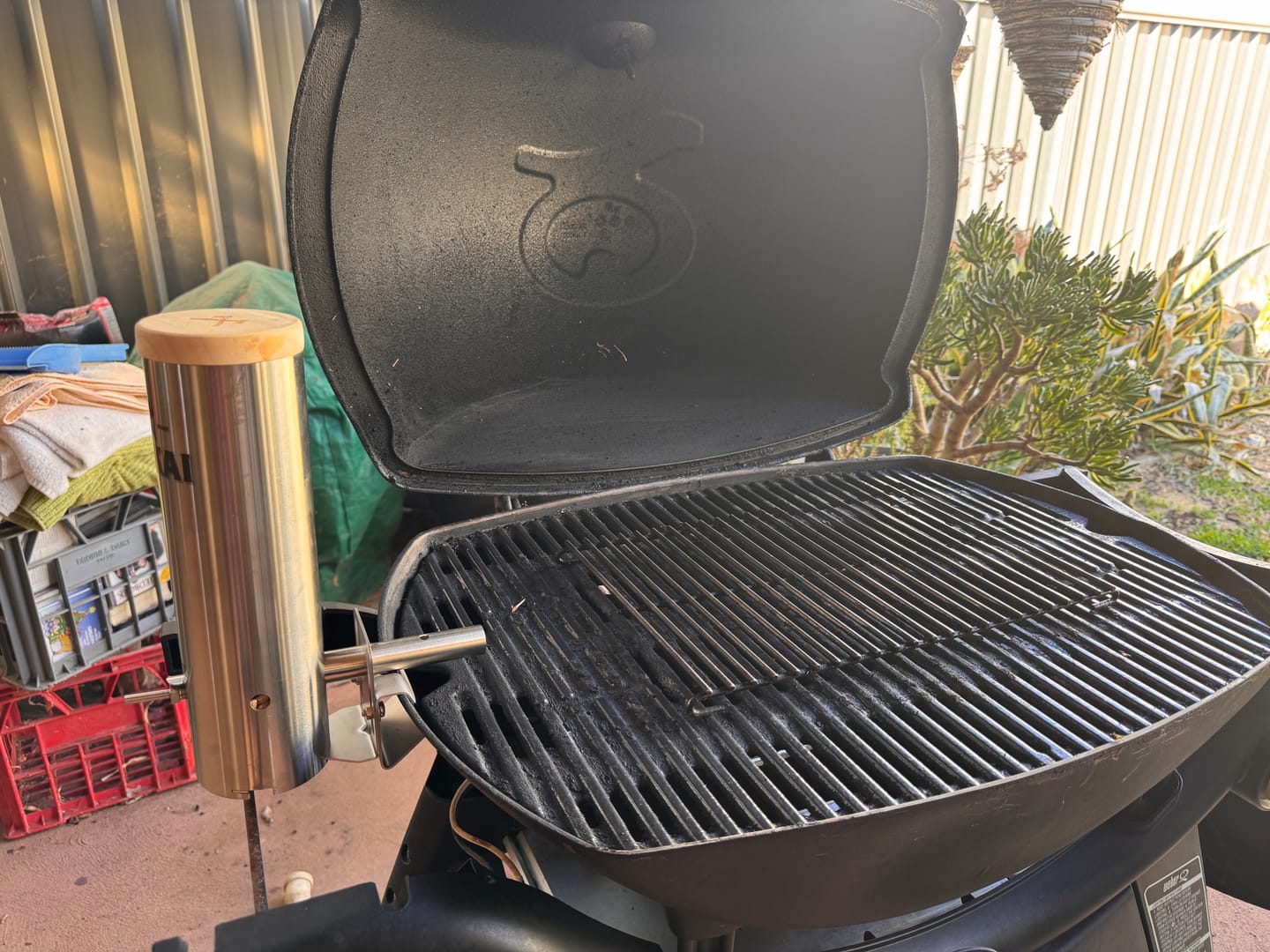 Customer photo review of Smokai Starter Kit for Weber® Q™
