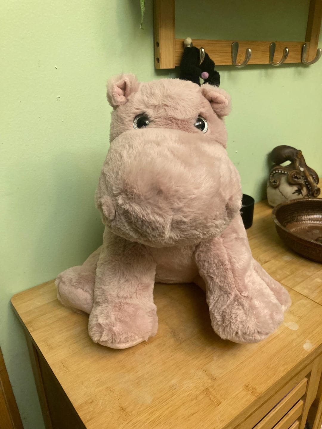 Customer photo review of WEIGHTED STUFFED Animal, 16" Plushie, Sensory Comfort Toy, Anxiety Calming Plushie, Emotional Support Pet, Cuddly, Gift