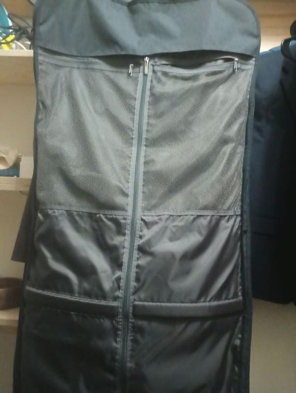 Customer photo review of Drop-in Garment Carrier