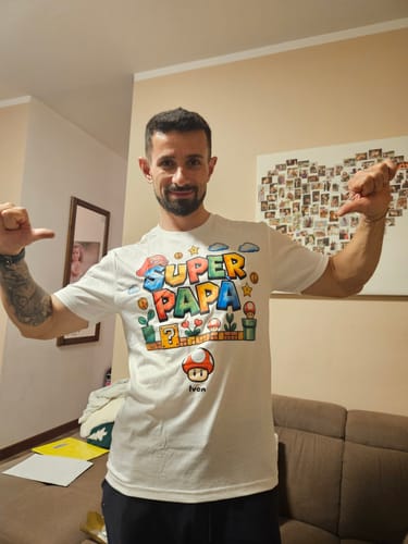 Customer photo review of Super Papà - Personalizzabile