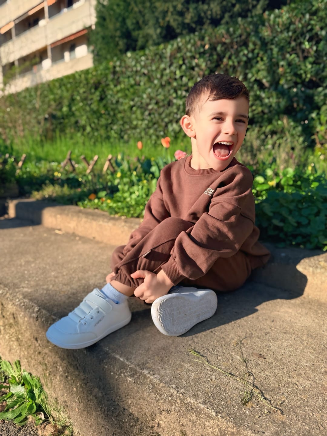 Customer photo review of Kid's Sorrel 2.0 - Barefoot Shoes