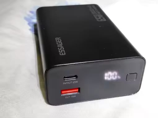 Customer photo review of 65W Fast Charging 20000mAh Portable Power Bank