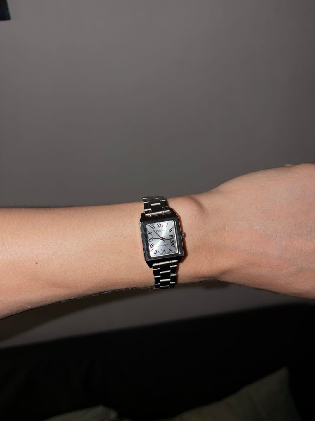 Customer photo review of Reloj Casio Tank Análogo LTP-V007D-7BUDF Acero Dial Plata