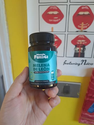 Customer photo review of Pack Melena de León - Digestivo y Cognitivo