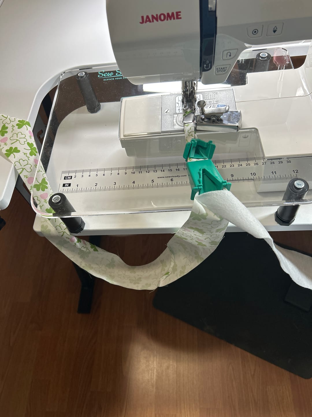 Customer photo review of Sew Steady Sewing Machine Extension Table