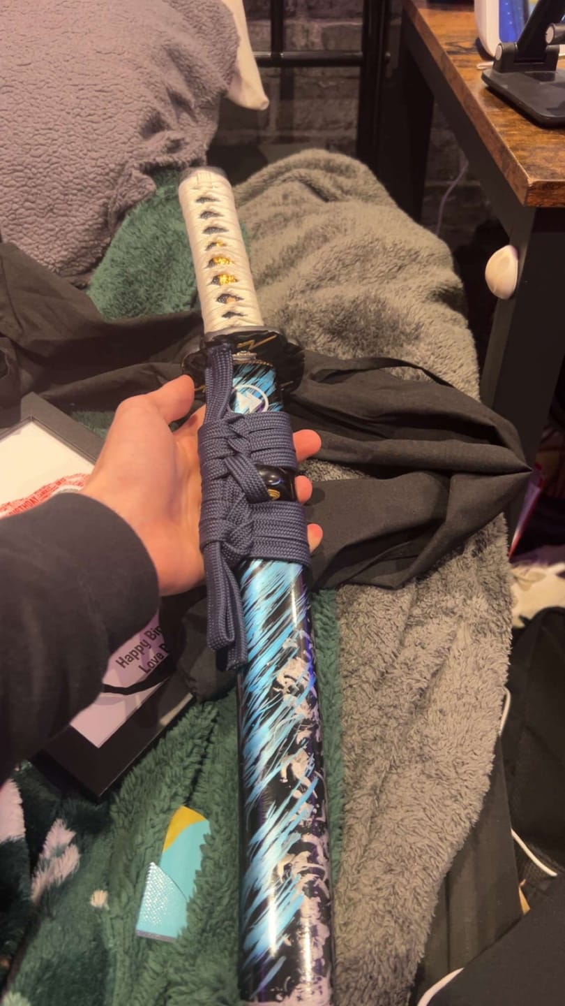 Customer photo review of Ghost Of Tsushima - Handforged Tanto