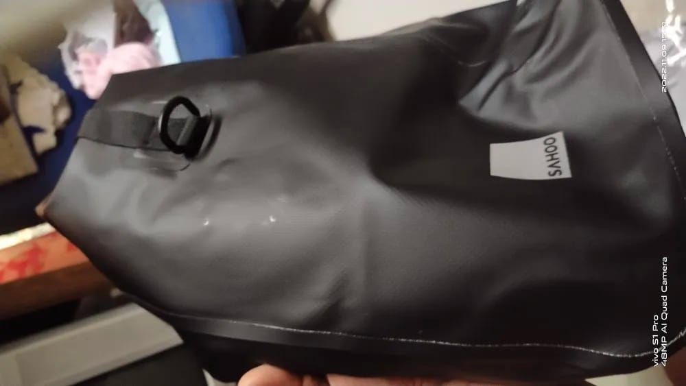 Customer photo review of 10L Wasserdichte Fahrrad-Gepäckträgertasche & Packtasche