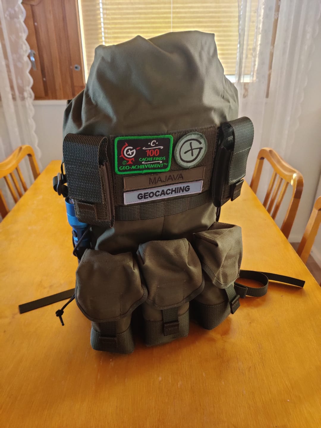Customer photo review of Hatka 12L backpack