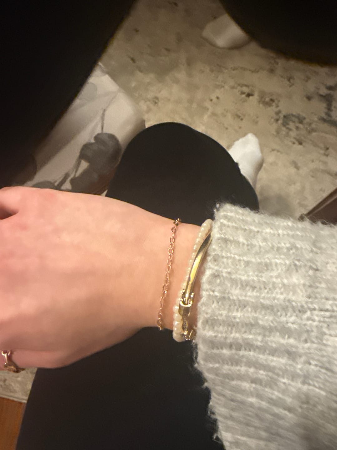 Customer photo review of Permanent Jewelry - Gold Filled/925