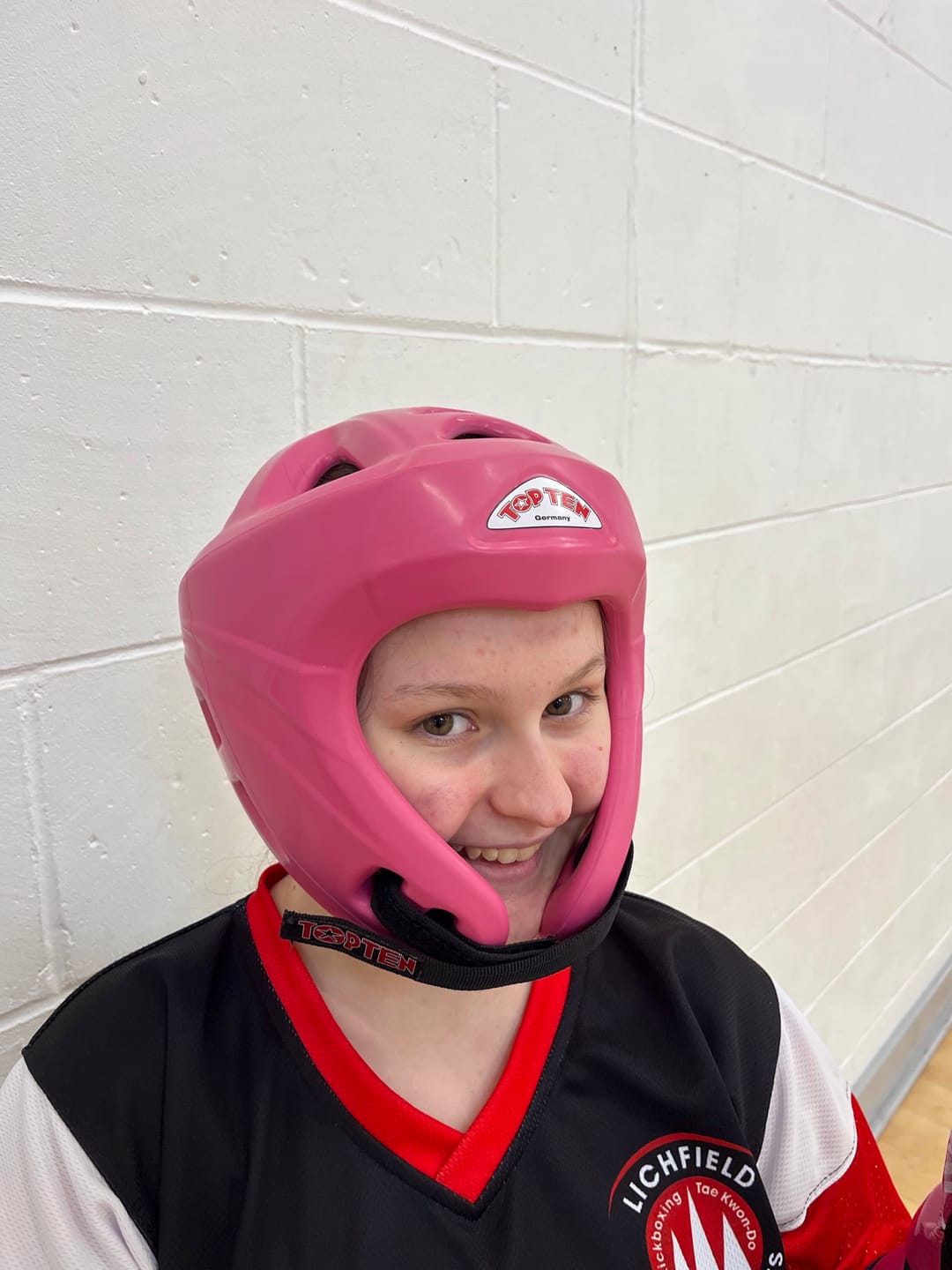 Customer photo review of TOP TEN Avantgarde Head Guard