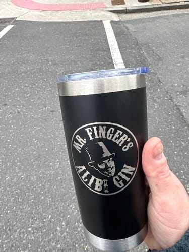 Customer photo review of (6 Pieces) Laser Engraved Tumbler | 20 oz