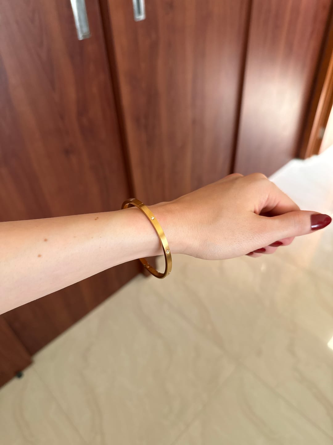 Customer photo review of Pulsera Stella