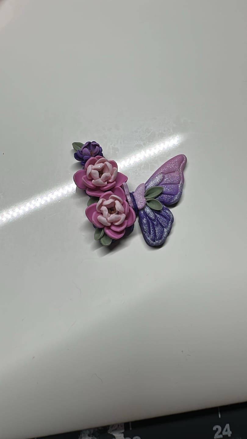 Customer photo review of Butterfly Polymer Clay Cutter
