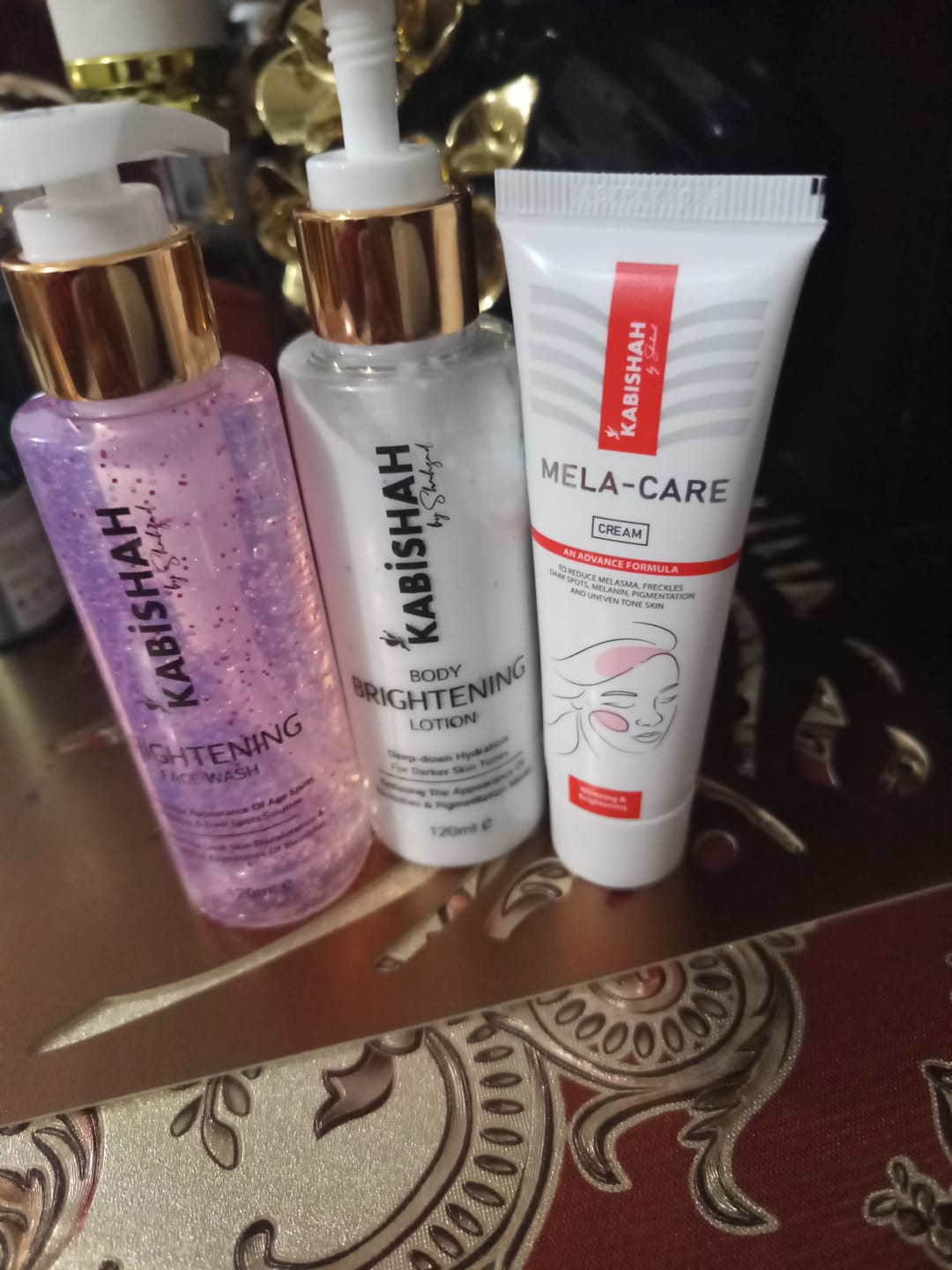 Customer photo review of Complete Fairness Radiance Bundle: Whitening Trio