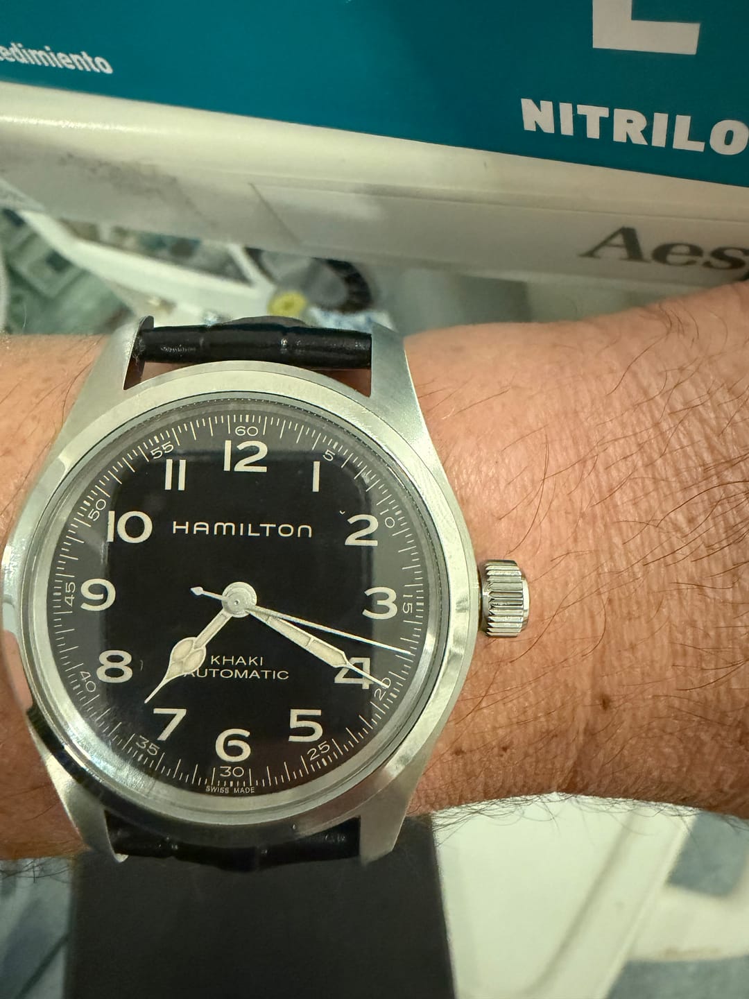 Customer photo review of Reloj Hamilton H70605731 Khaki Field Murph Auto Interestelar 42mm