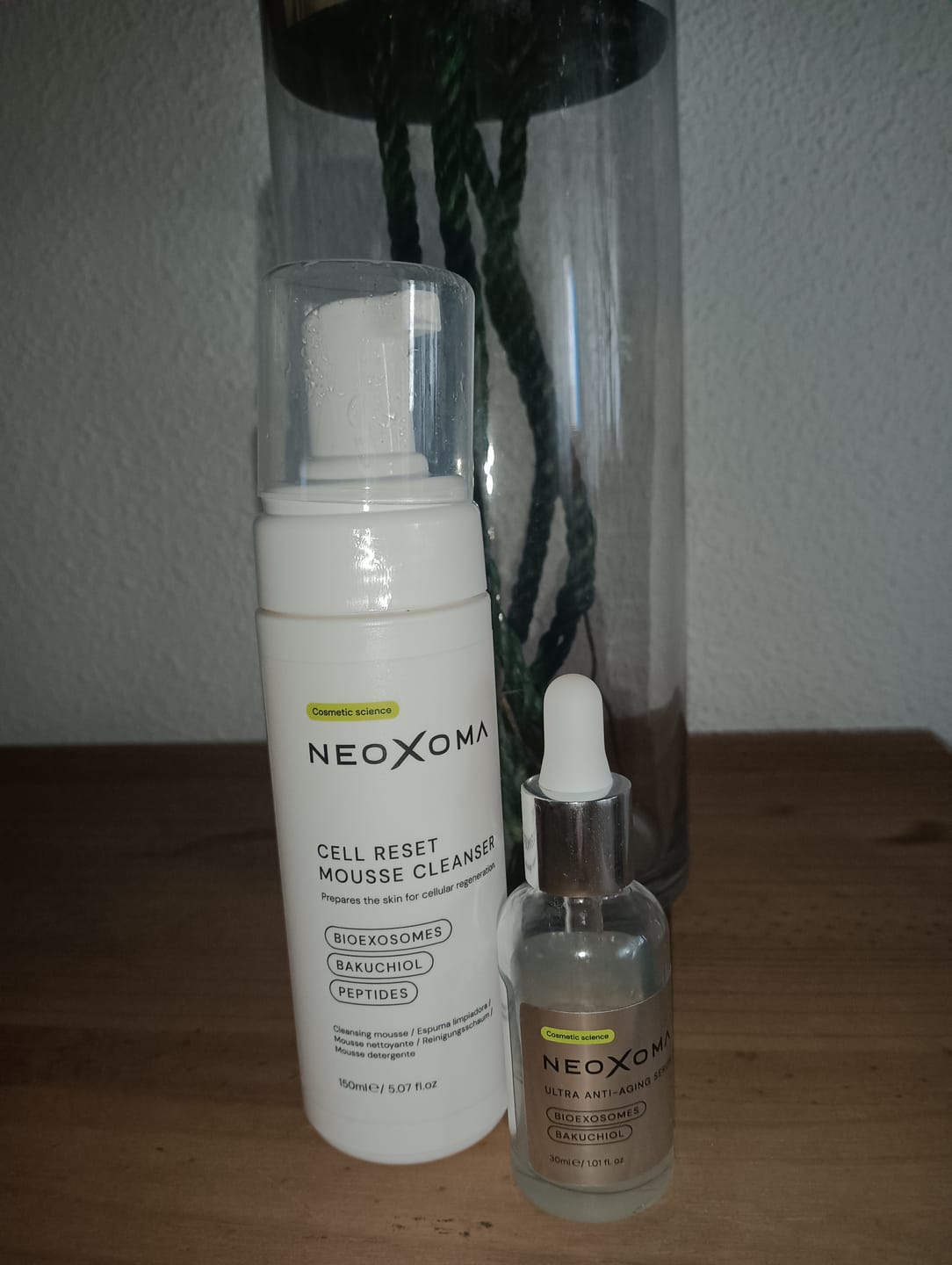 Customer photo review of Sérum de Exosomas Ultra Rejuvenecedor con Bioexosomas de Bakuchiol