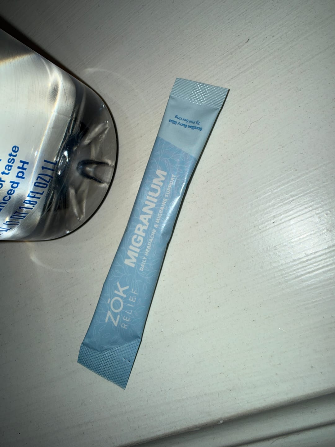 Customer photo review of Migranium Daily - World’s 1st Anti-Migraine Super Formula for Headaches + Brain Fog + Stress