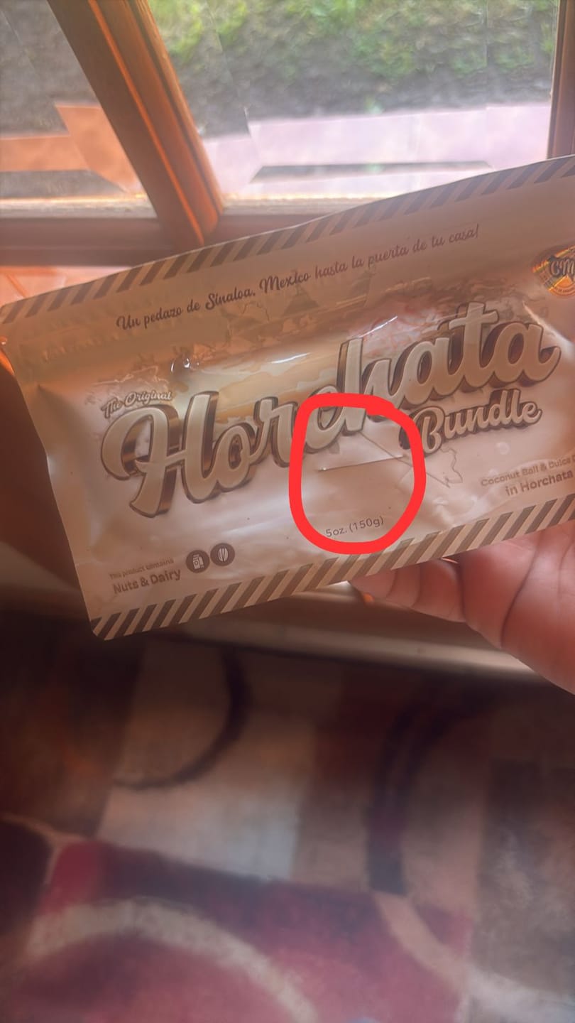 Customer photo review of Red Bottom Horchata Bundle