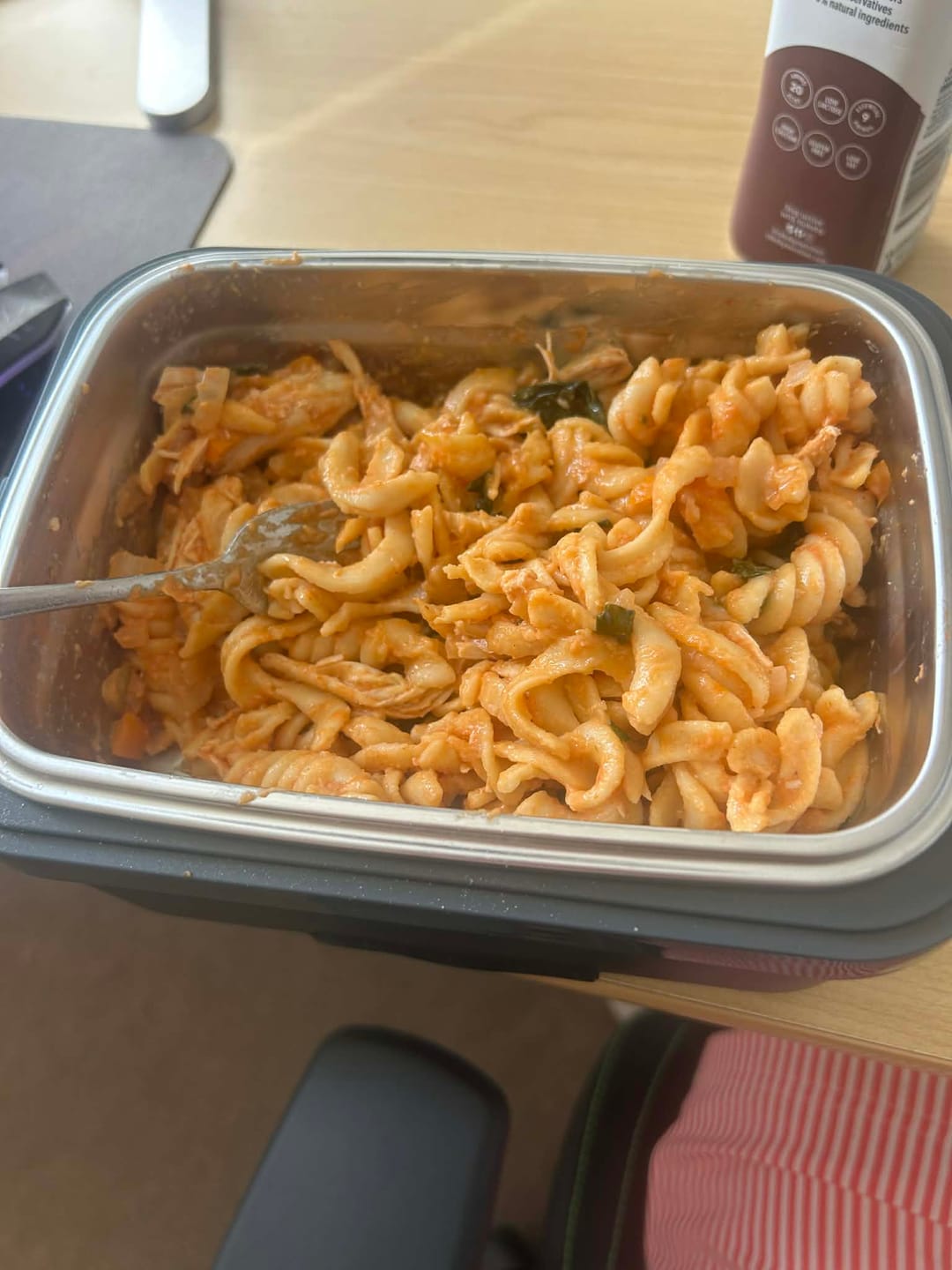 Customer photo review of Explorer Heating Lunchbox™ - Portable And Convenient