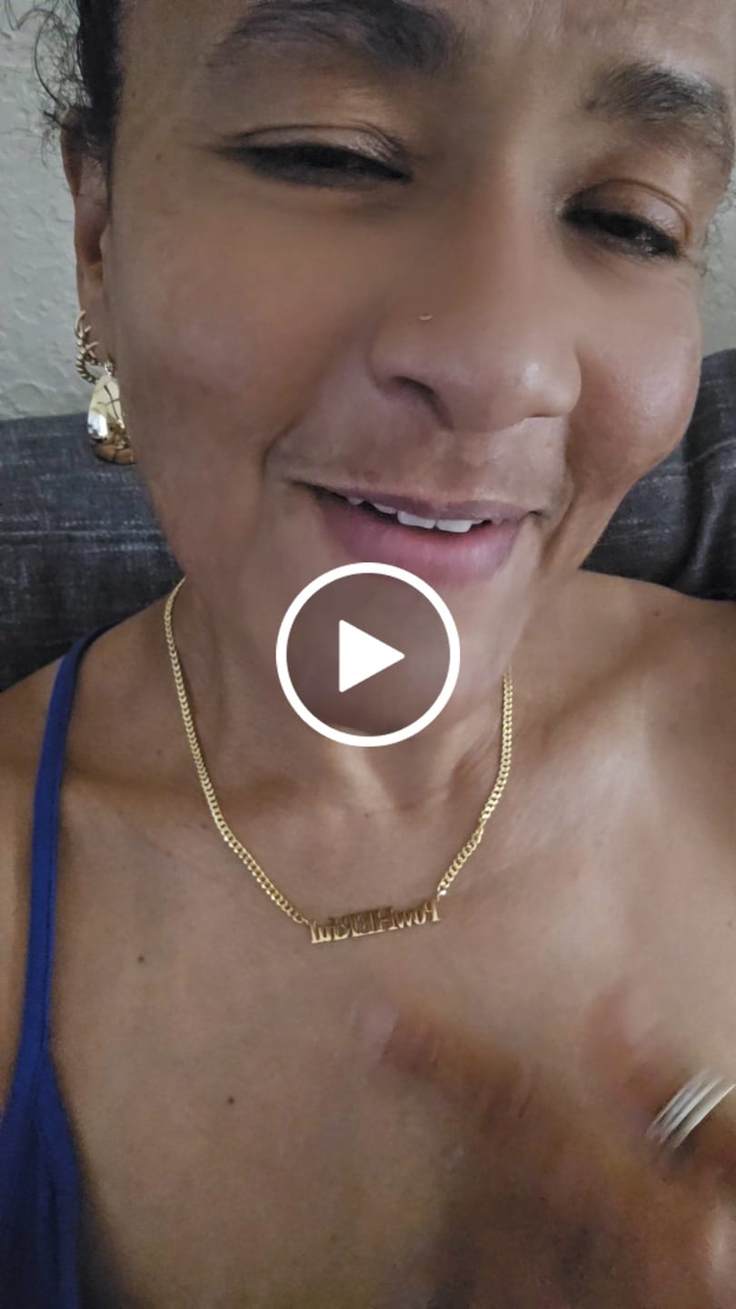 Customer video review of Personalized Name Necklace