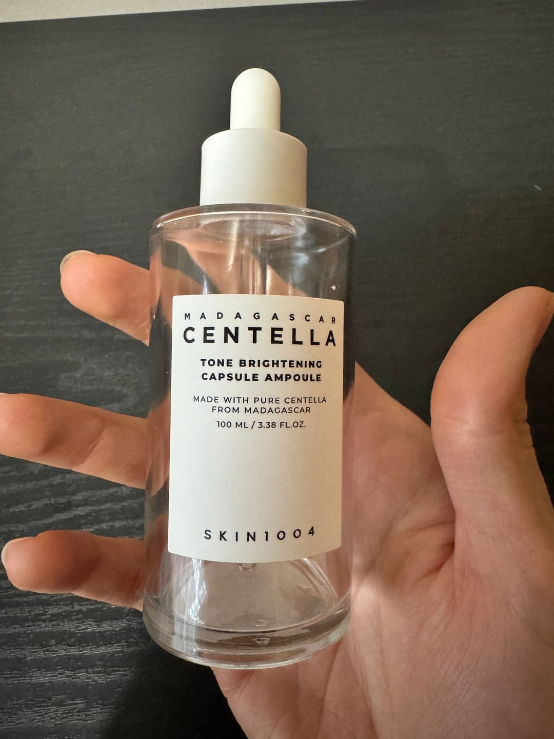 Customer photo review of Tone Brightening Capsule Ampoule