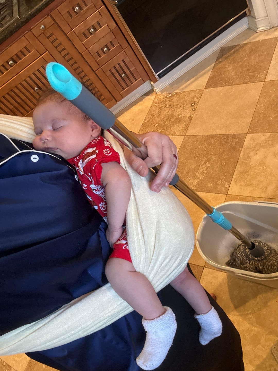 Customer photo review of Mama's Bonding Comforter