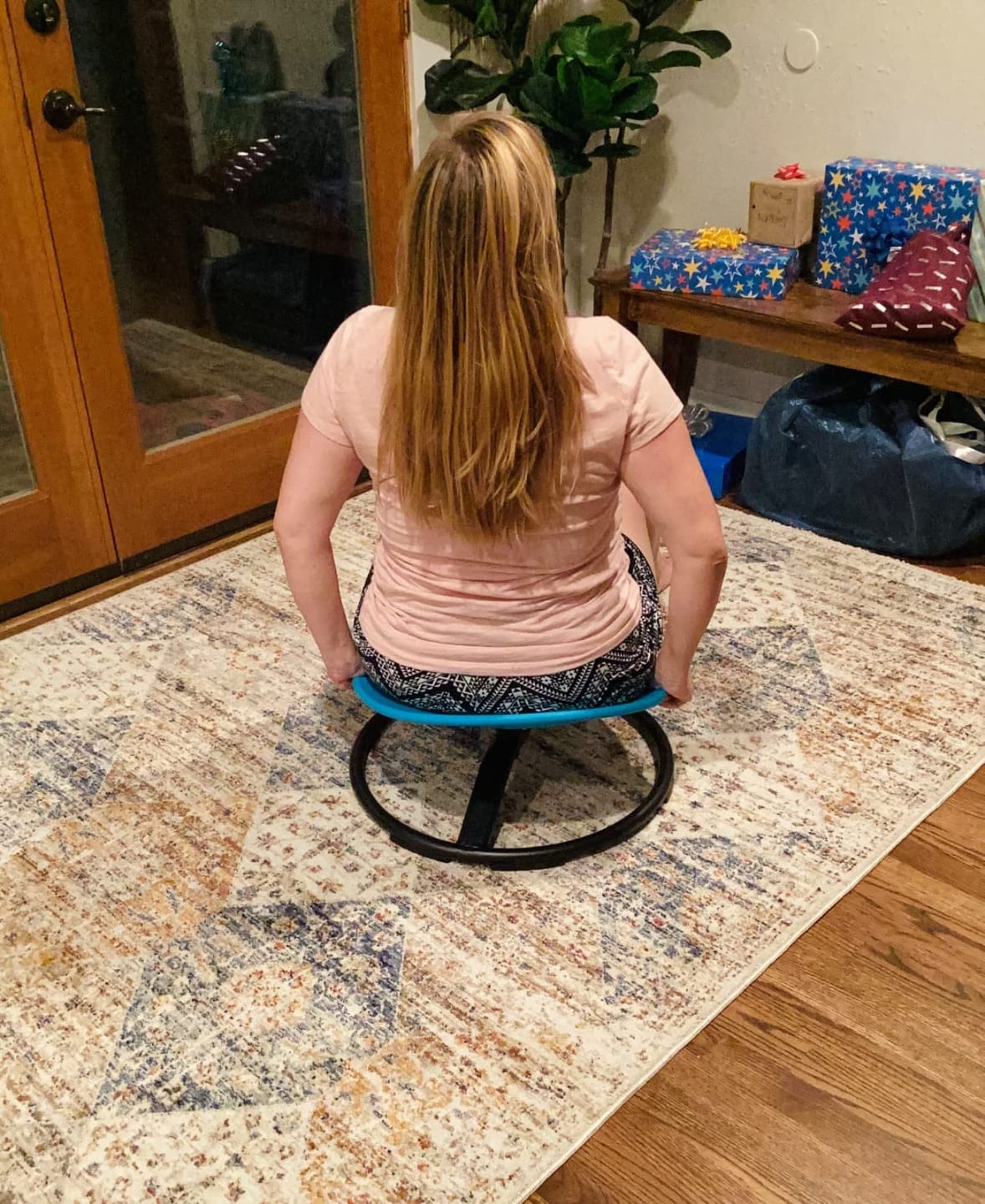 Customer photo review of Orbito™ Sensory Spinning Chair