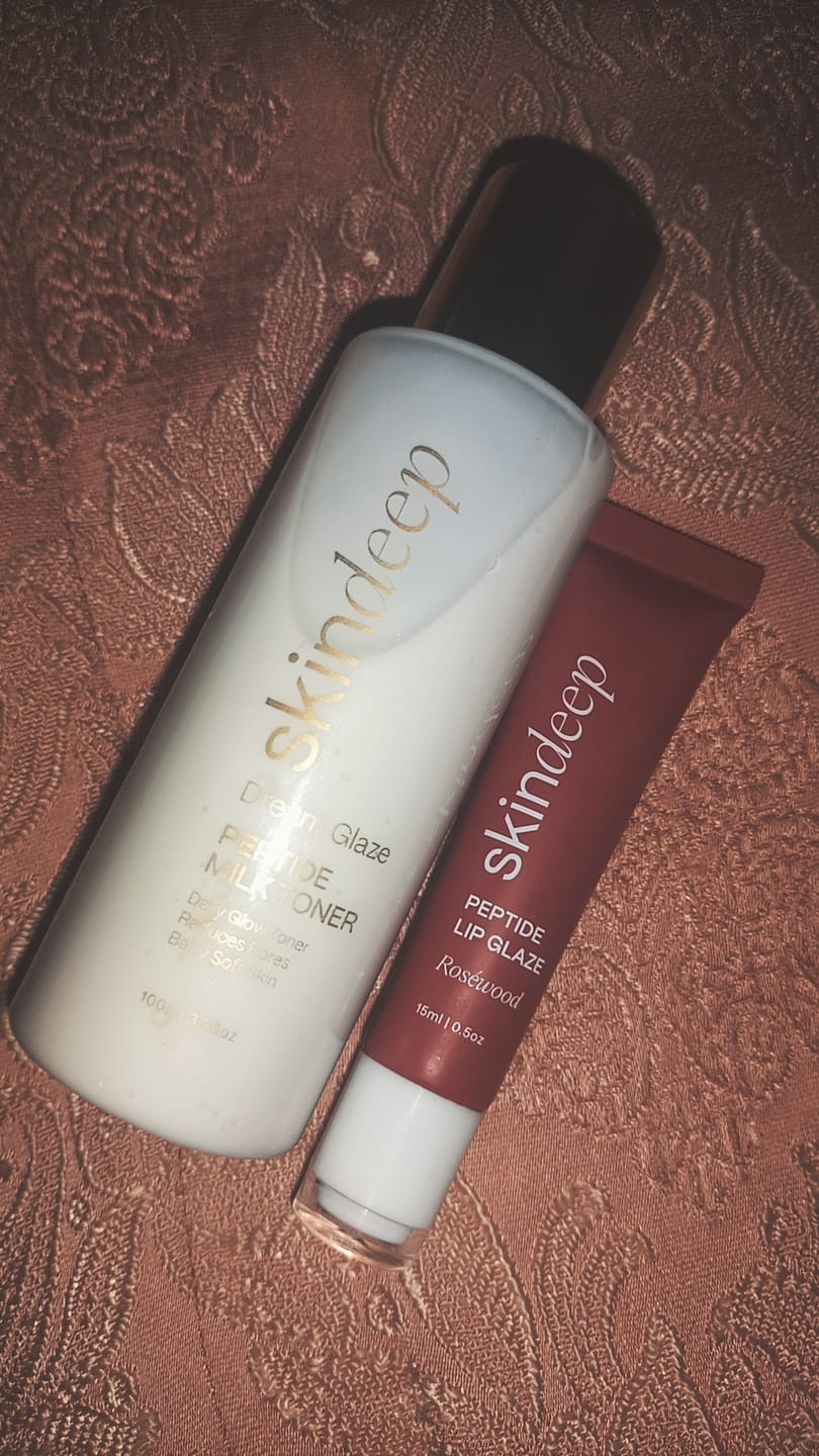 Customer photo review of Peptide Lip Glaze