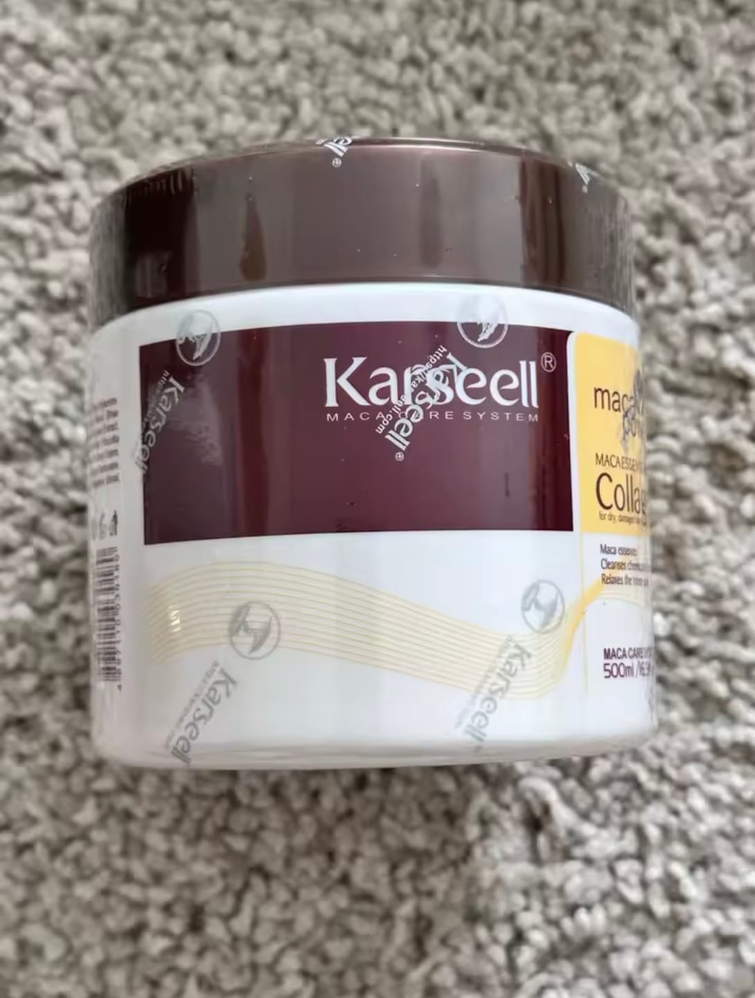 Customer photo review of Mascara COLAGENO REPARADOR   Karseell©️ Original 500 ml