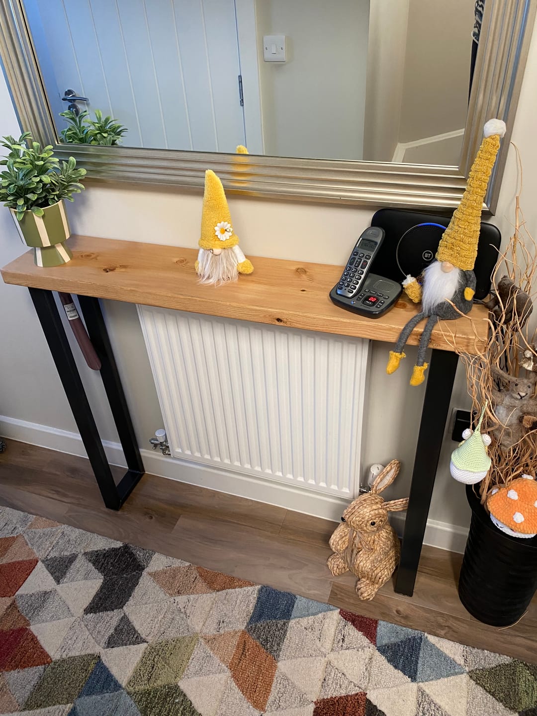 Customer photo review of Rustic Console Table | 22.5cm Depth