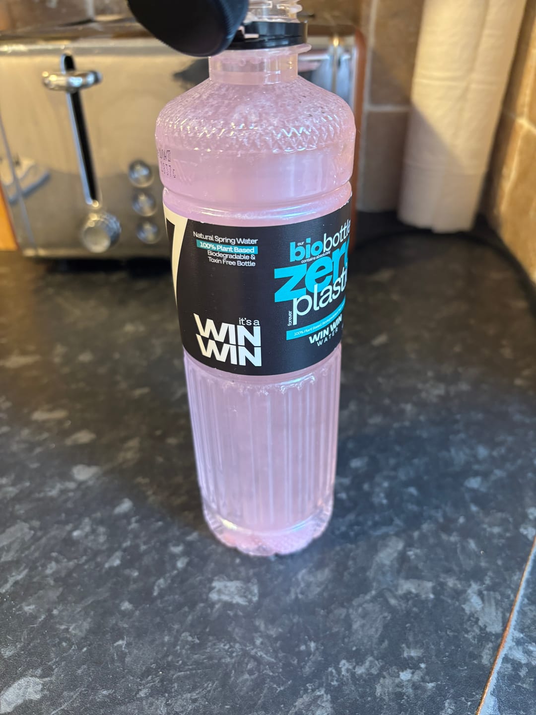 Customer photo review of 500ml Naturally Alkaline Spring Water