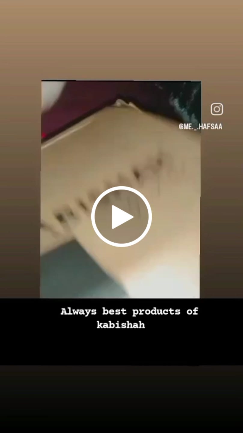 Customer video review of Facial Kit