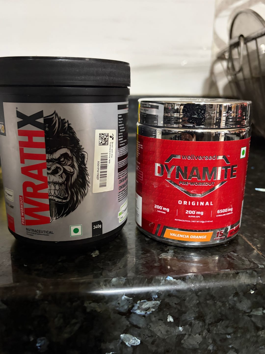 Customer photo review of Dynamite Pre-Workout | Valencia Orange - (210g, 15 Servings)