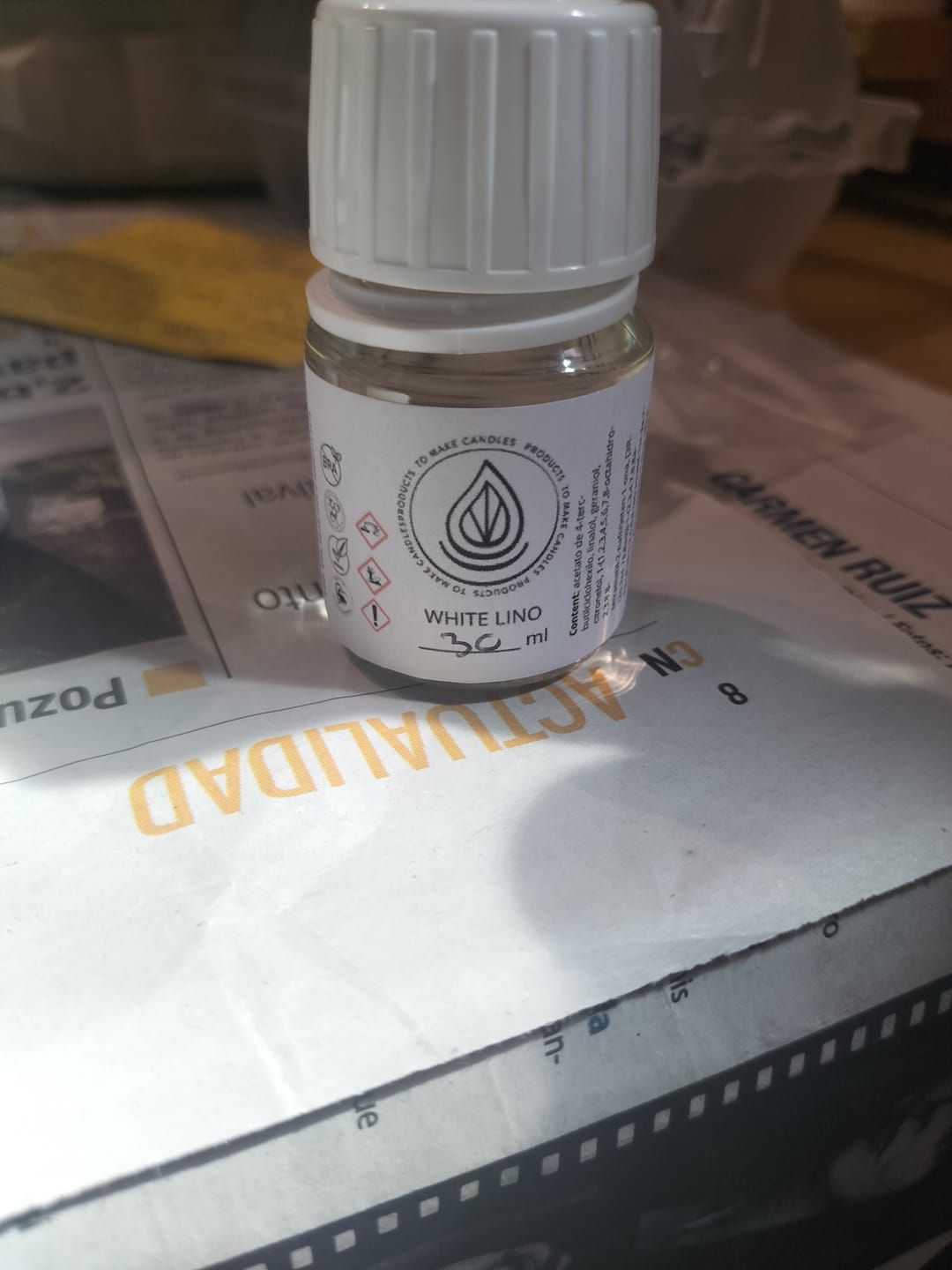 Customer photo review of Fragancia WHITE LINO