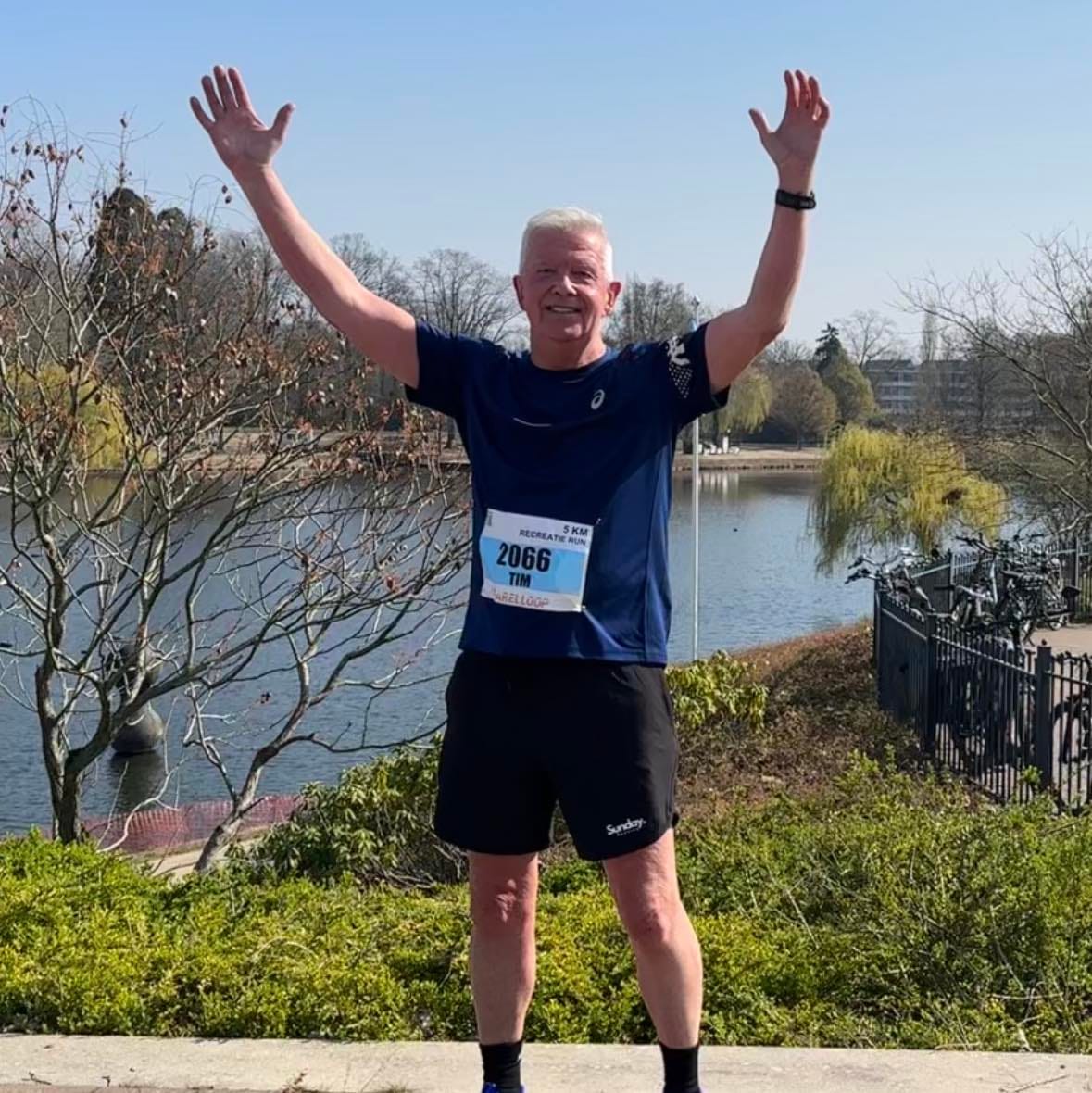 Customer photo review of The Ultimate 2-1 Running Short (2026)