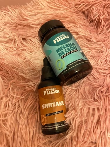 Customer photo review of Melena de león en cápsulas - Ansiedad - Salud Digestiva